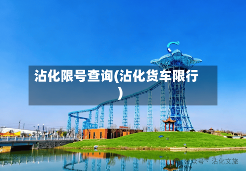 沾化限号查询(沾化货车限行)