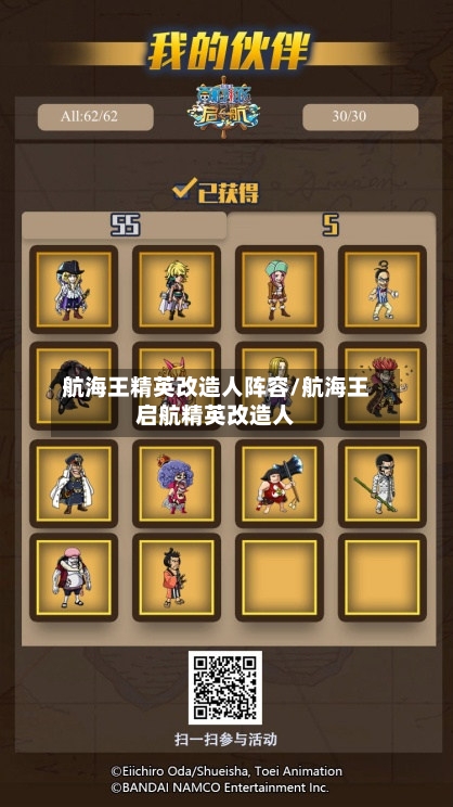 航海王精英改造人阵容/航海王启航精英改造人