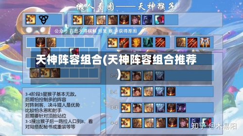 天神阵容组合(天神阵容组合推荐)