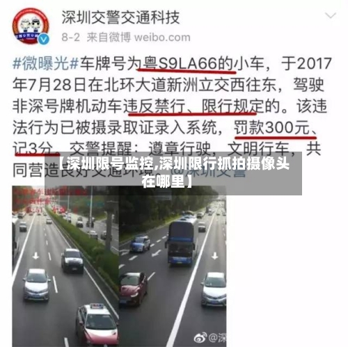 【深圳限号监控,深圳限行抓拍摄像头在哪里】
