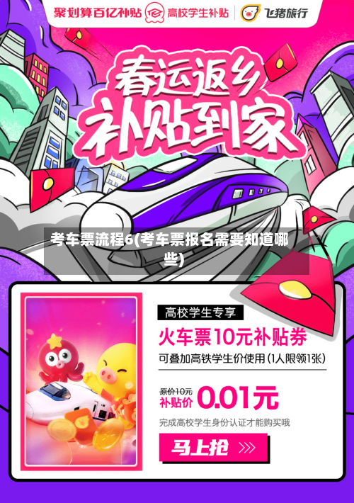 考车票流程6(考车票报名需要知道哪些)