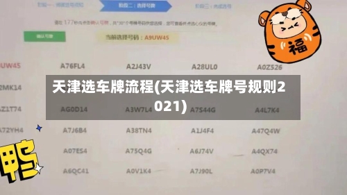 天津选车牌流程(天津选车牌号规则2021)