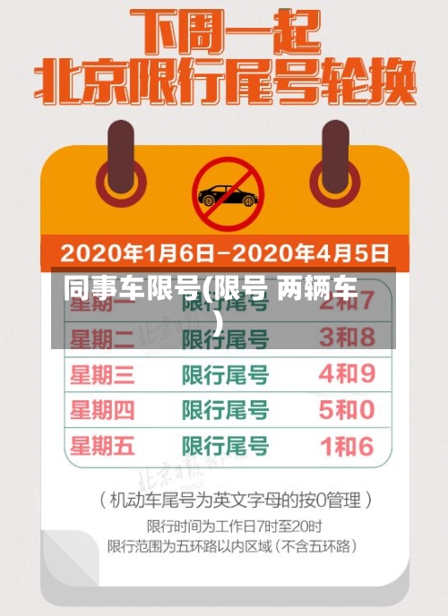 同事车限号(限号 两辆车)