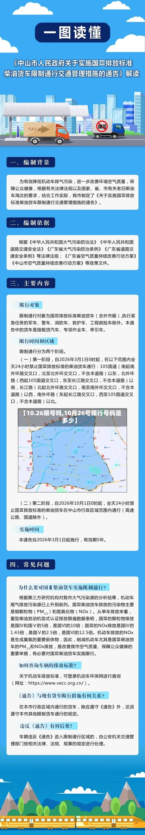 【10.26限号吗,10月26号限行号码是多少】