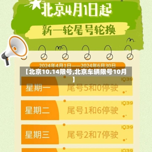 【北京10.14限号,北京车辆限号10月】