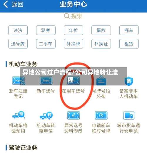 异地公司过户流程/公司异地转让流程