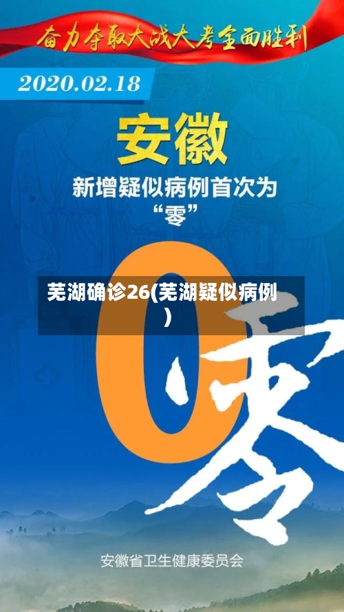 芜湖确诊26(芜湖疑似病例)