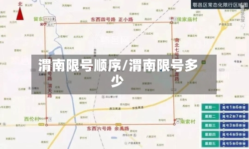 渭南限号顺序/渭南限号多少