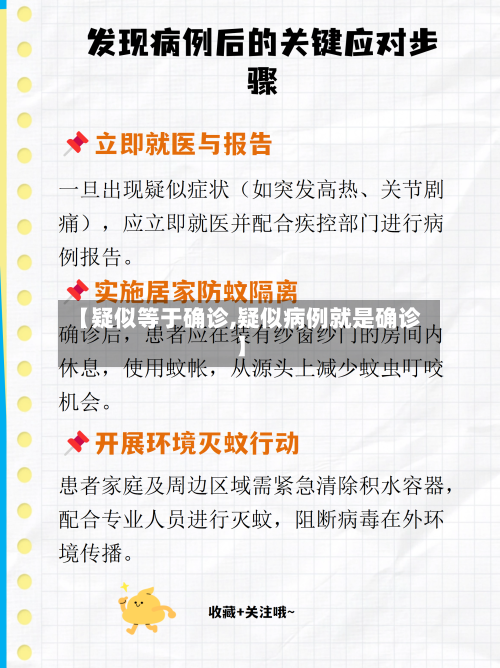 【疑似等于确诊,疑似病例就是确诊】