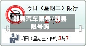 郫县汽车限号/郫县限号吗