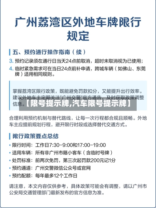 【限号提示牌,汽车限号提示牌】