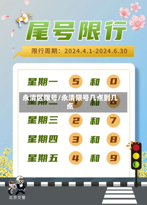 永清区限号/永清限号几点到几点