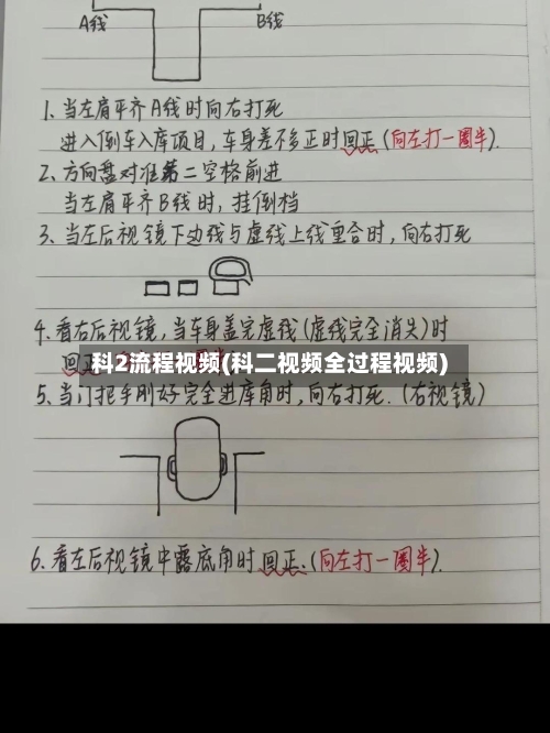 科2流程视频(科二视频全过程视频)