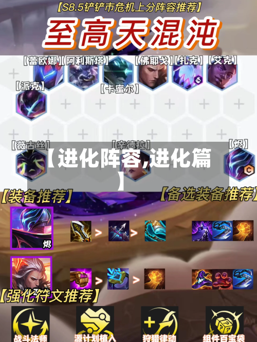 【进化阵容,进化篇】
