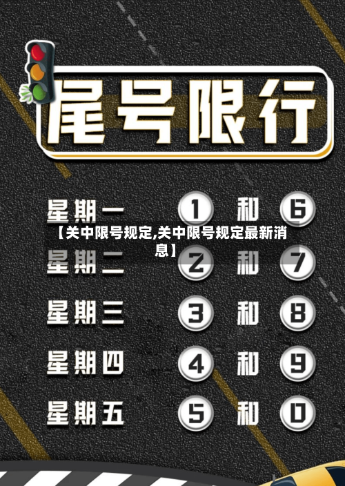 【关中限号规定,关中限号规定最新消息】